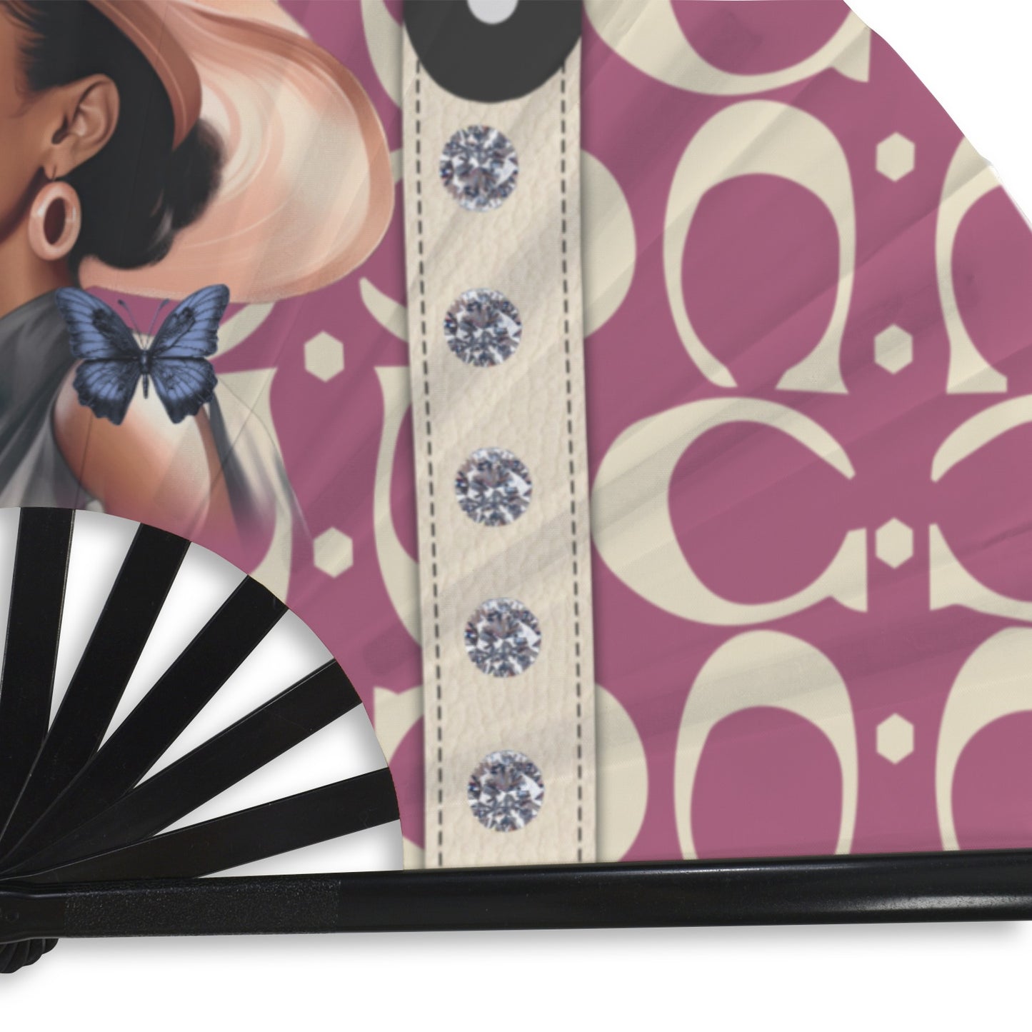 ALIM4U- Fan 17 Folding Clack Fan