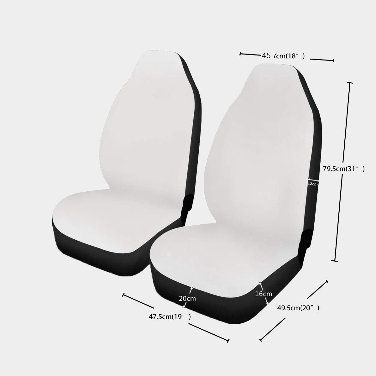 It's A Birds Life Universal Car Seat Cover featuring eagle design in a car interior