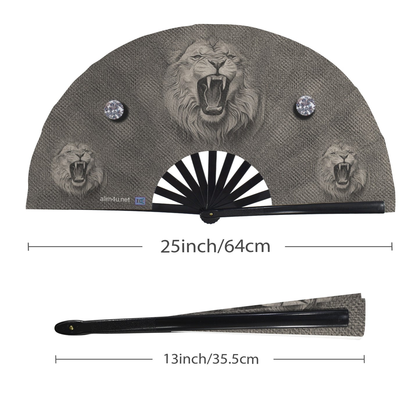 ALIM4U- Fan 49 Folding Clack Fan