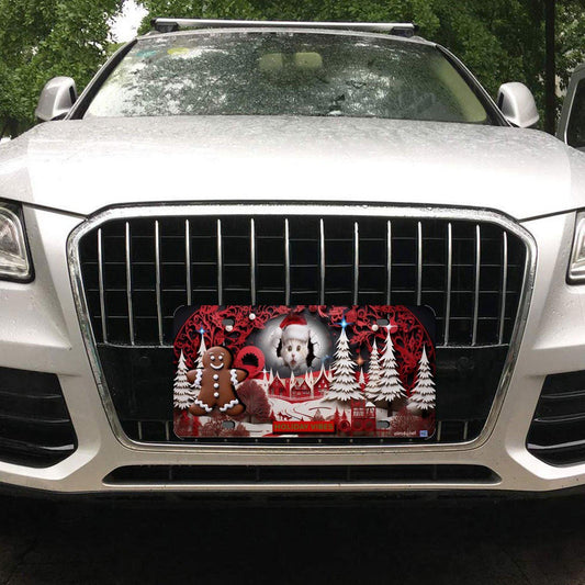 ALIM4U Christmas Car License Plate-11.8”x5.9”