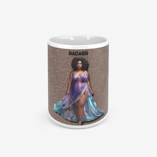 ALIM4U "BADASS" Classic Glossy Mug