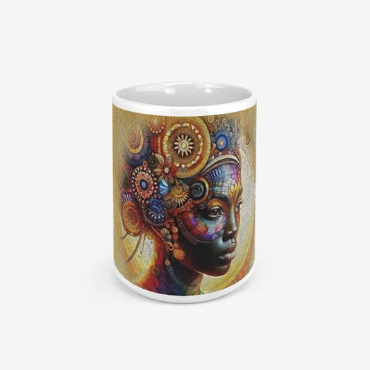 ALIM4U "Golden" Classic Glossy Mug