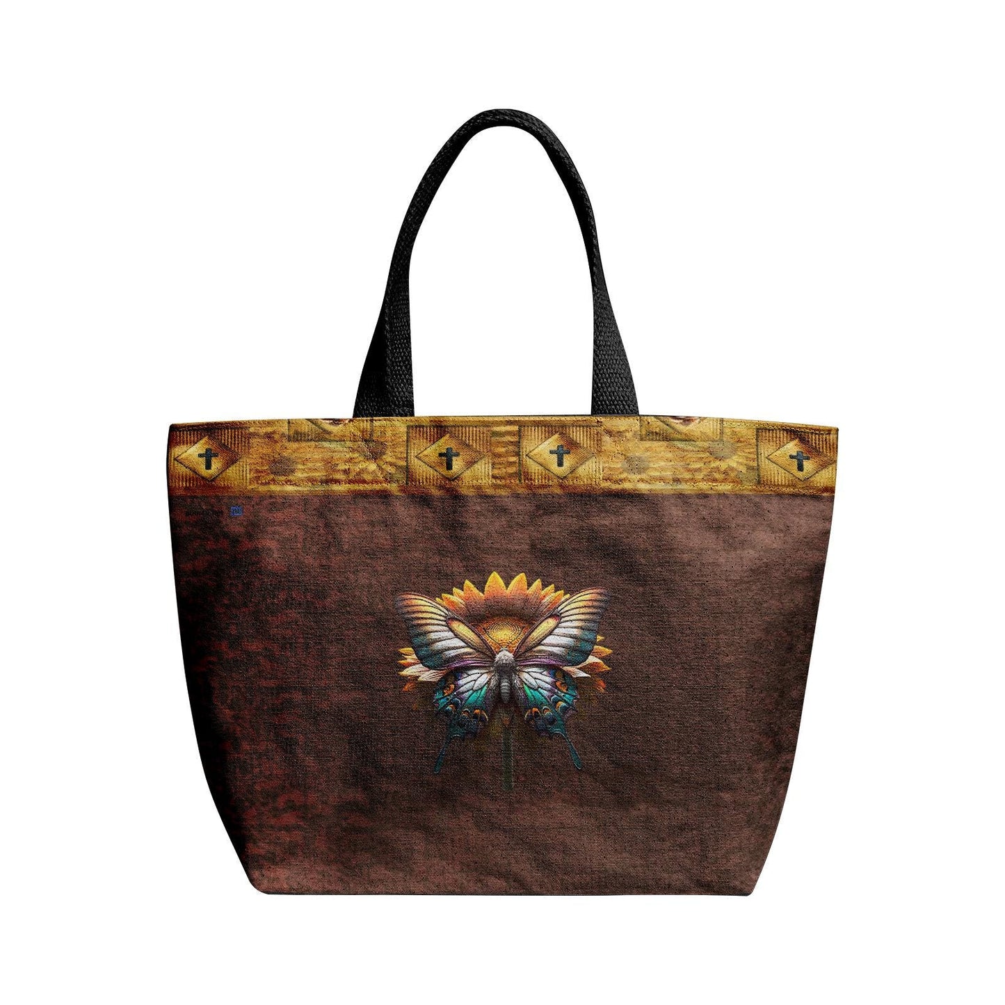 ALIM4U "Highly Favored" Heavy Duty and Strong Natural Canvas Tote Bags