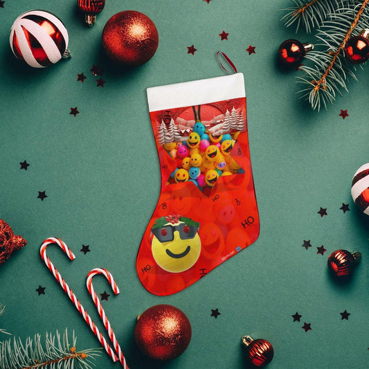 ALIM4U- Emoji laden Christmas Stocking is a great gift idea for putting a smile on the face of a fav in your circle.