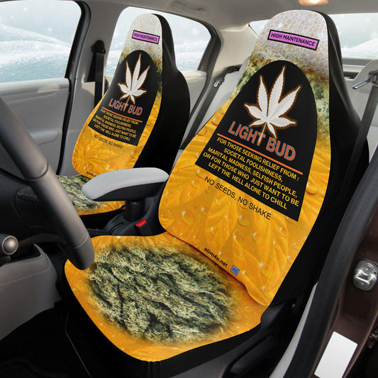 ALIM4U "Light Bud" Car Seat Cover - AOP