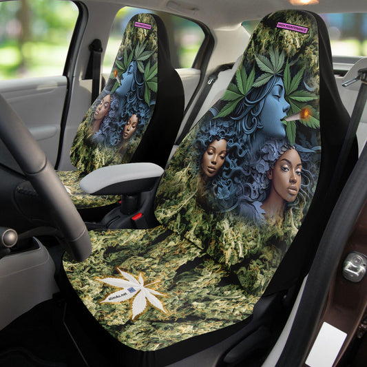 ALIM4U "Smoking Sisters" Car Seat Cover - AOP