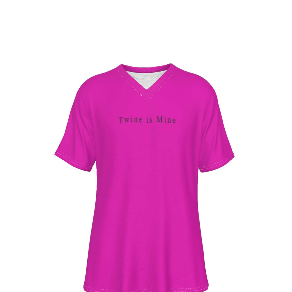 ALIM4U-Twine is Mine multicolor flowers butterflies V-Neck